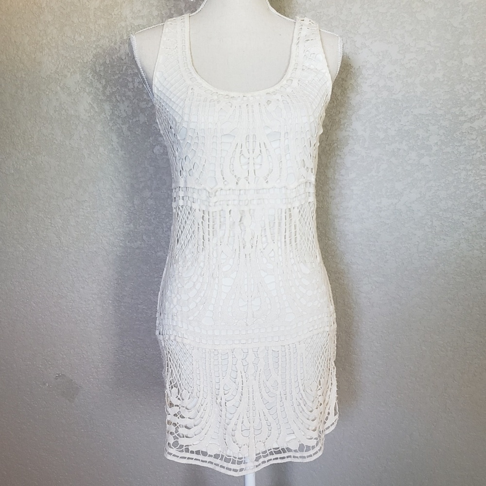 Staring at stars embroidered dress